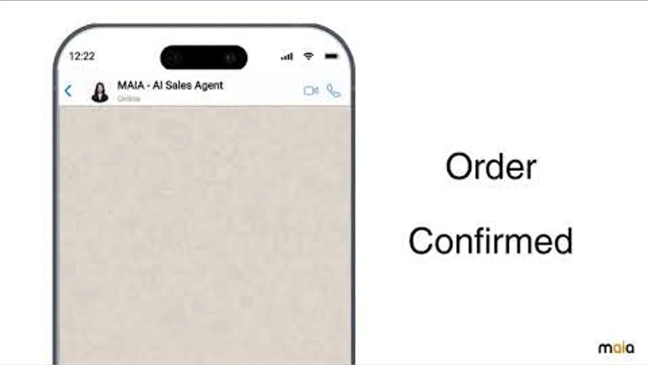 MAIA Product Demo: WhatsApp orders turned into sales documents